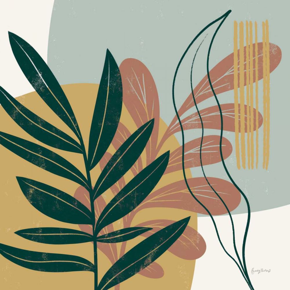Mid Century Modern I Light art print by Becky Thorns for $57.95 CAD