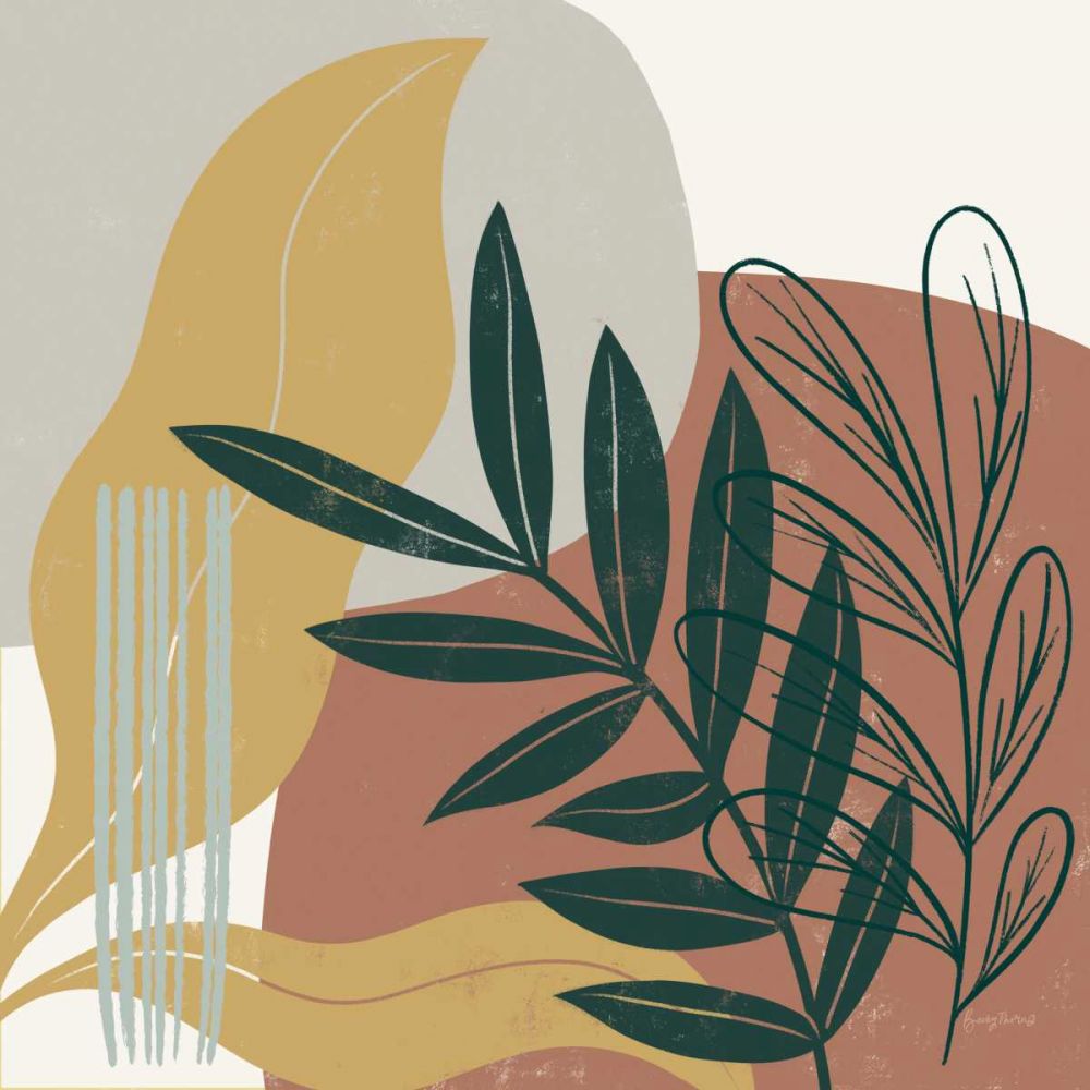 Mid Century Modern II Light art print by Becky Thorns for $57.95 CAD