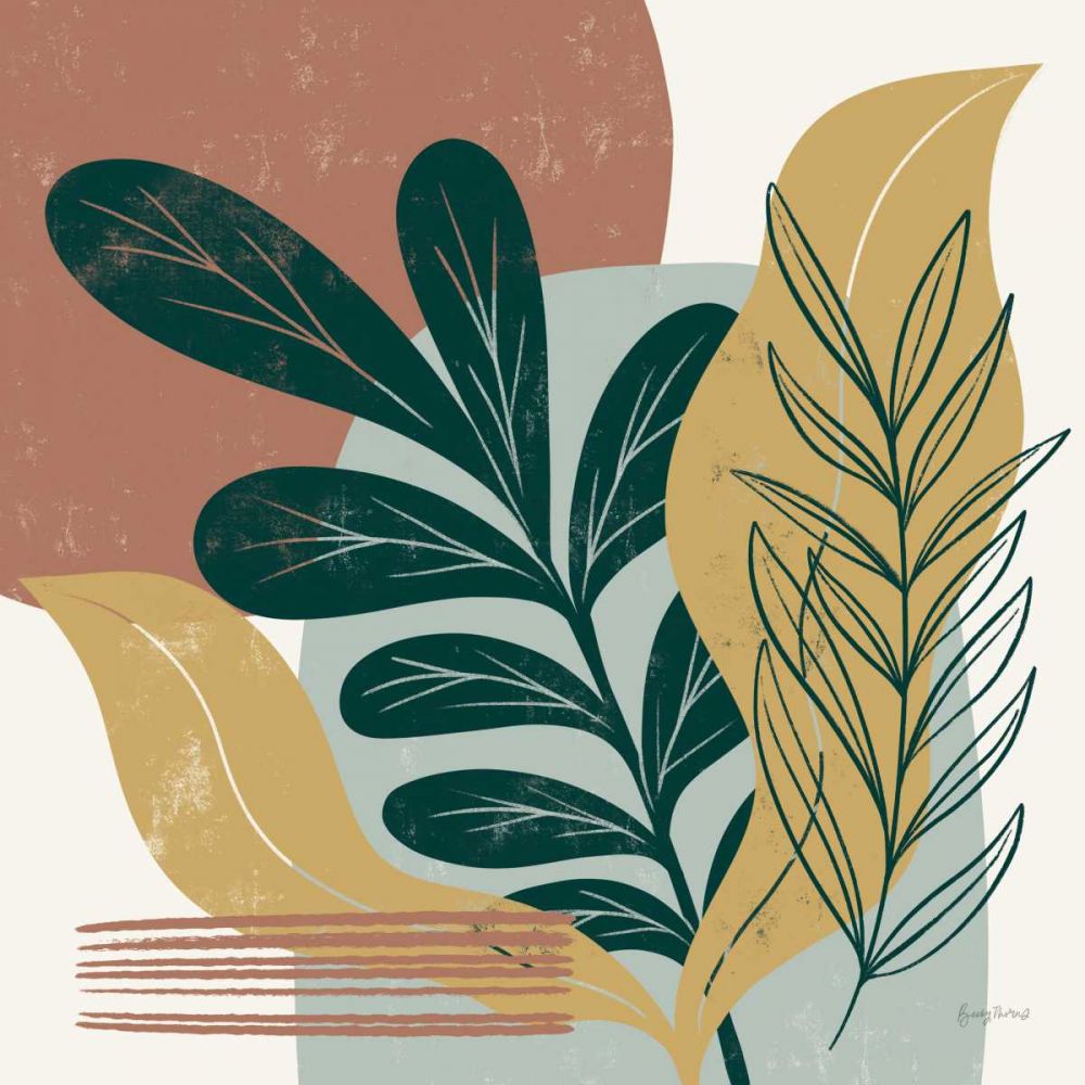 Mid Century Modern III Light art print by Becky Thorns for $57.95 CAD