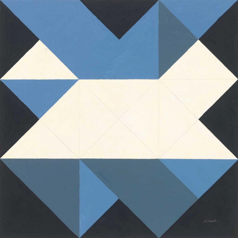 Triangles III art print by Mike Schick for $57.95 CAD