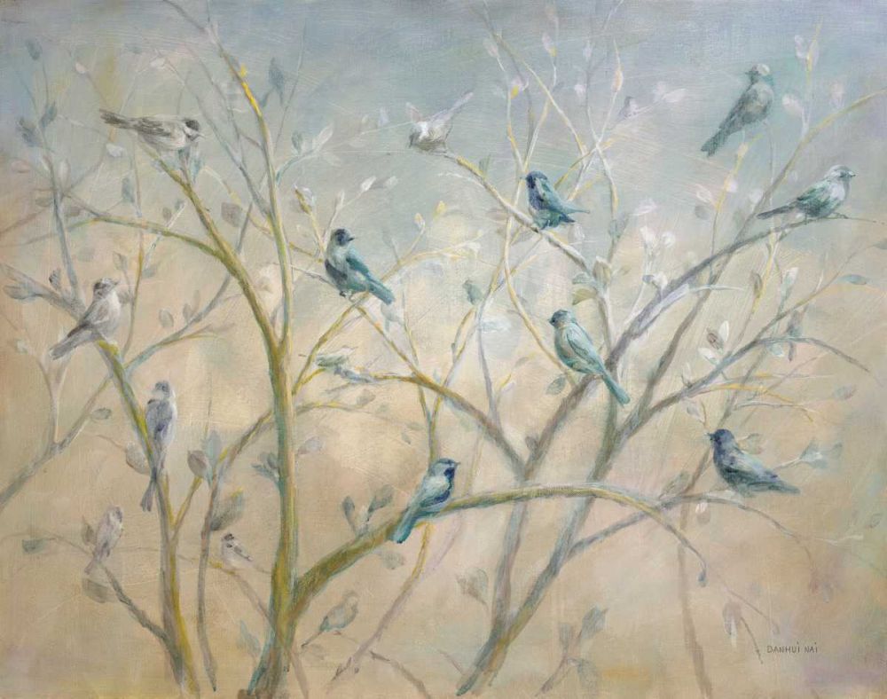 Spring Gathering art print by Danhui Nai for $57.95 CAD