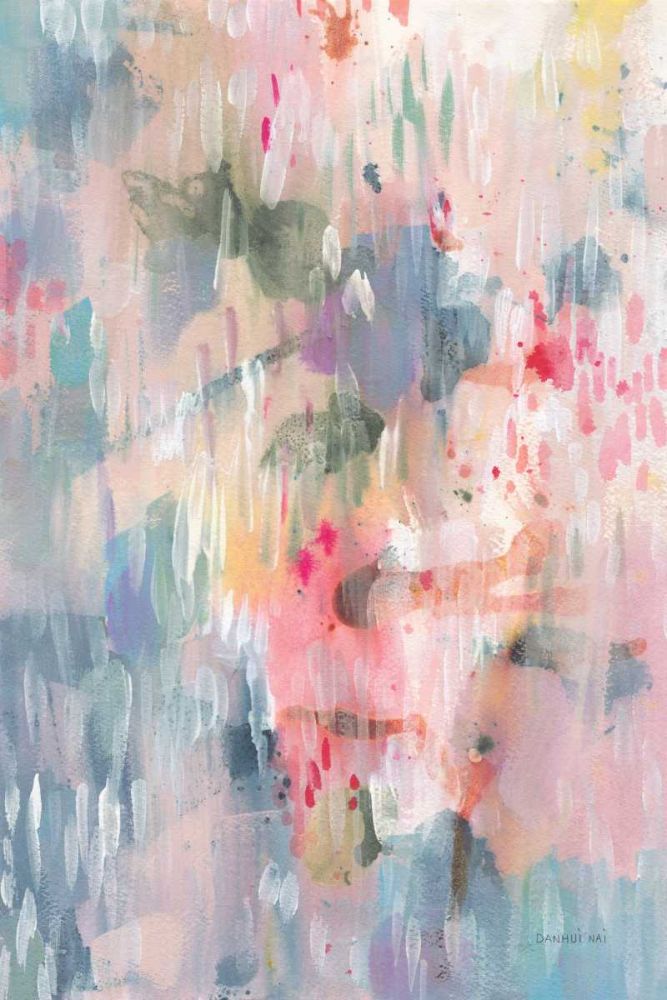 Soothing Abstract art print by Danhui Nai for $57.95 CAD