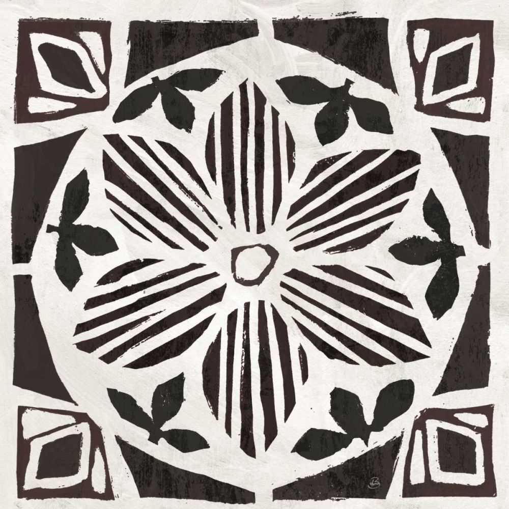 Woodcut Christmas IX art print by Daphne Brissonnet for $57.95 CAD