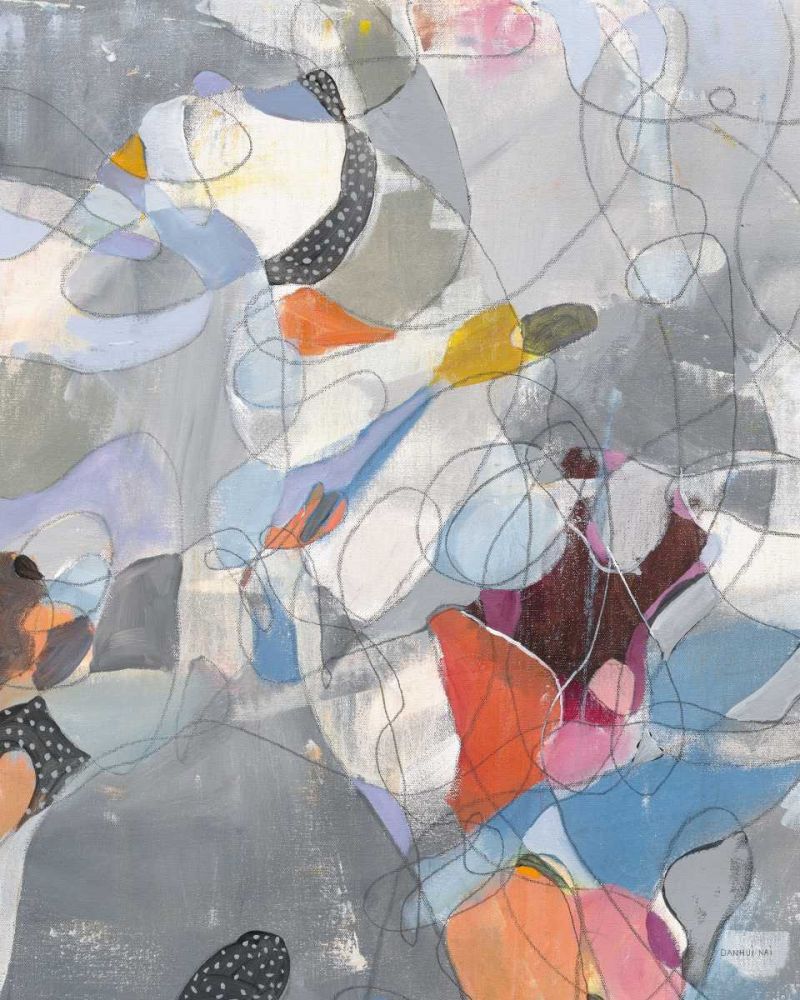 Line Abstract art print by Danhui Nai for $57.95 CAD