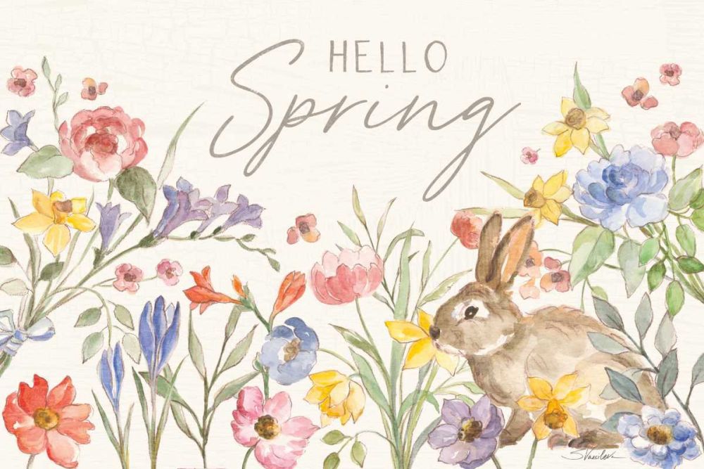 Happy Easter I art print by Silvia Vassileva for $57.95 CAD