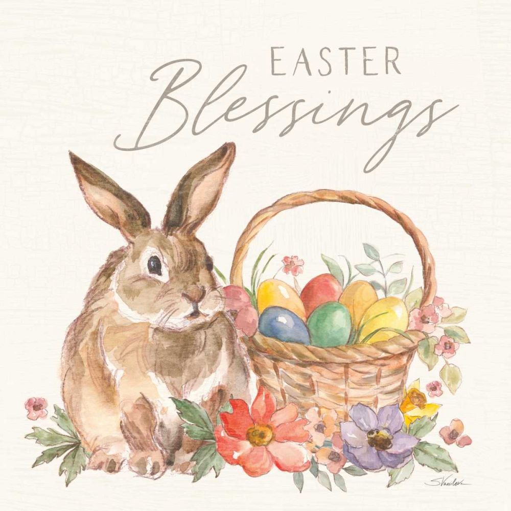 Happy Easter VI art print by Silvia Vassileva for $57.95 CAD