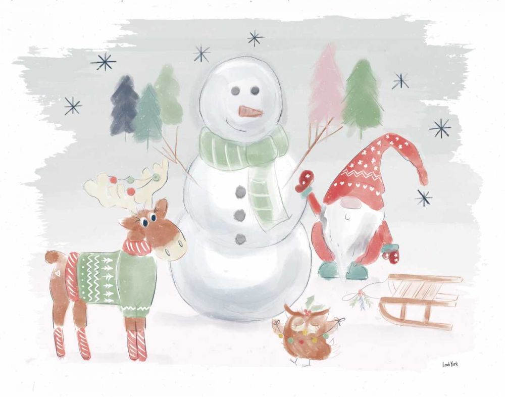 Woodland Wonders II art print by Leah York for $57.95 CAD