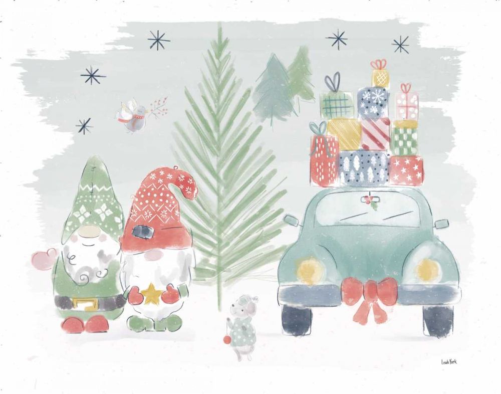 Woodland Wonders IV art print by Leah York for $57.95 CAD