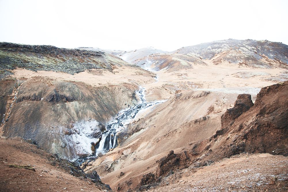 Reykjadalur Hot River art print by Laura Marshall for $57.95 CAD