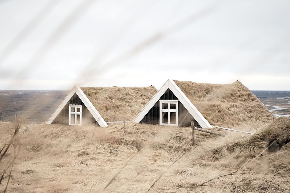 Selid Turf Houses art print by Laura Marshall for $57.95 CAD
