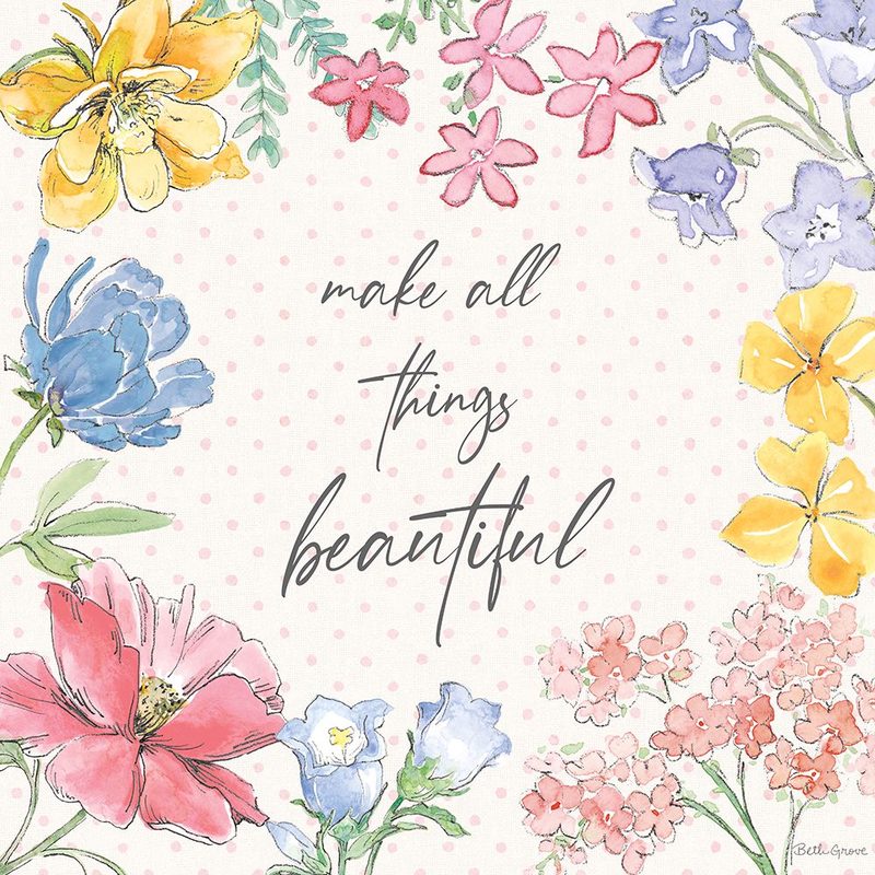 Peaceful Petals IX art print by Beth Grove for $57.95 CAD