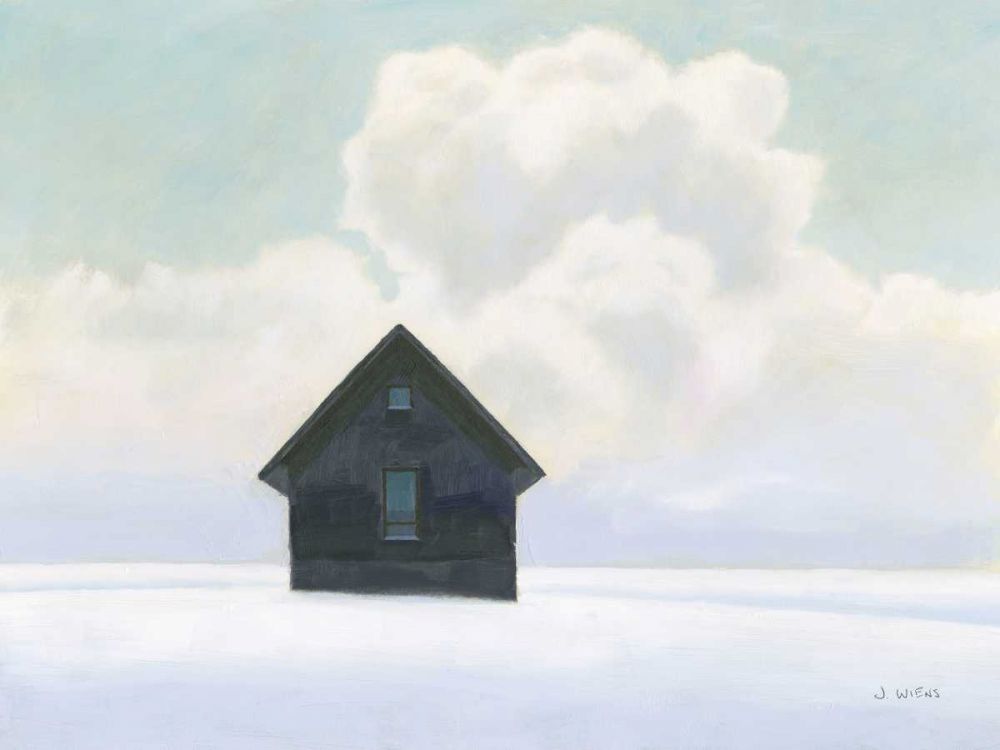 Lonely Winter Landscape I art print by James Wiens for $57.95 CAD