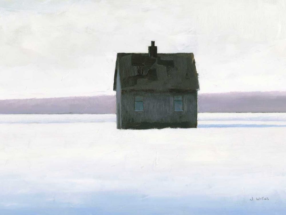 Lonely Winter Landscape II art print by James Wiens for $57.95 CAD