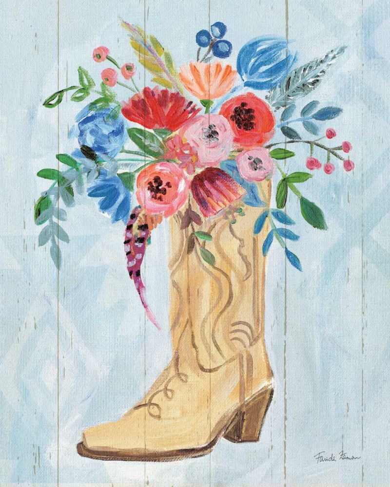 Cowgirl II art print by Farida Zaman for $57.95 CAD