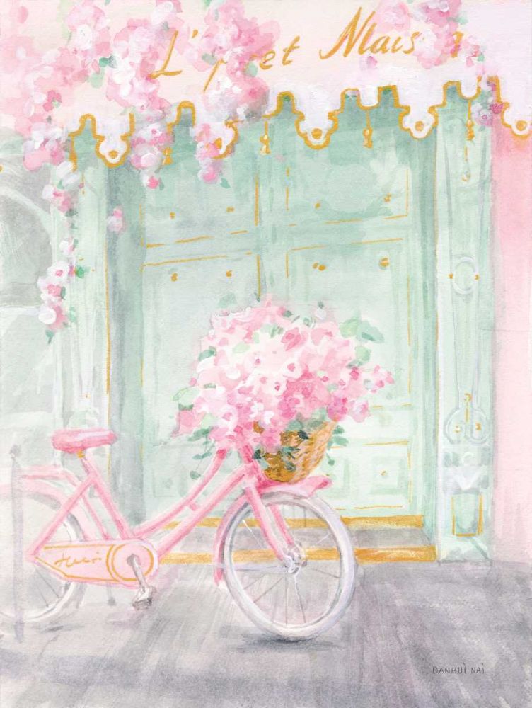 Pastel Paris I art print by Danhui Nai for $57.95 CAD