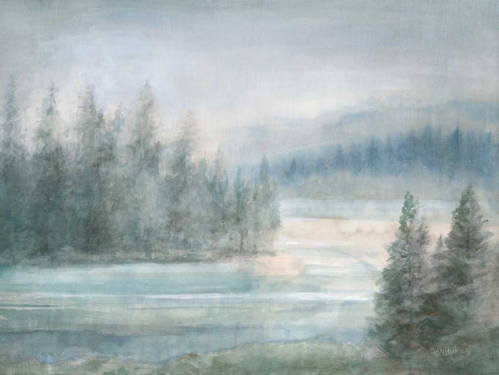 Morning on the Lake art print by Danhui Nai for $57.95 CAD