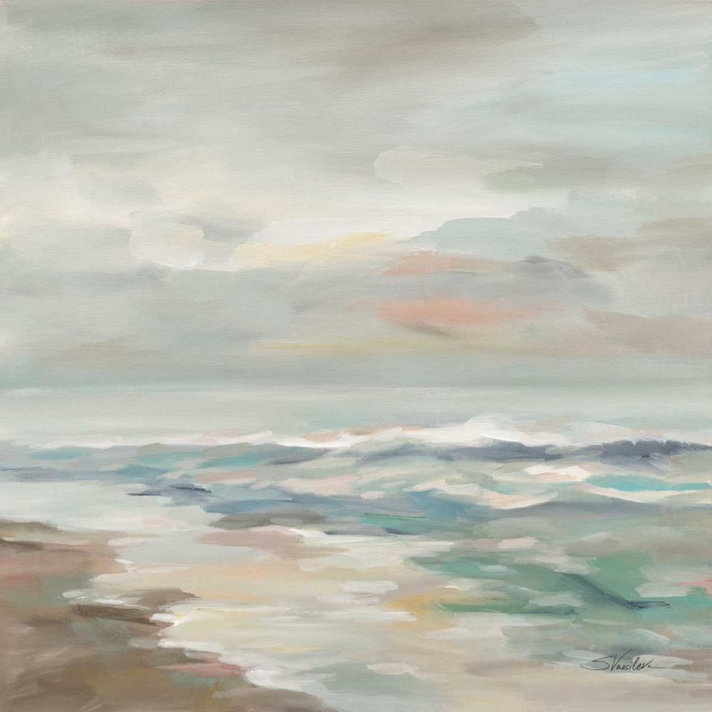 Pastel Tide art print by Silvia Vassileva for $57.95 CAD