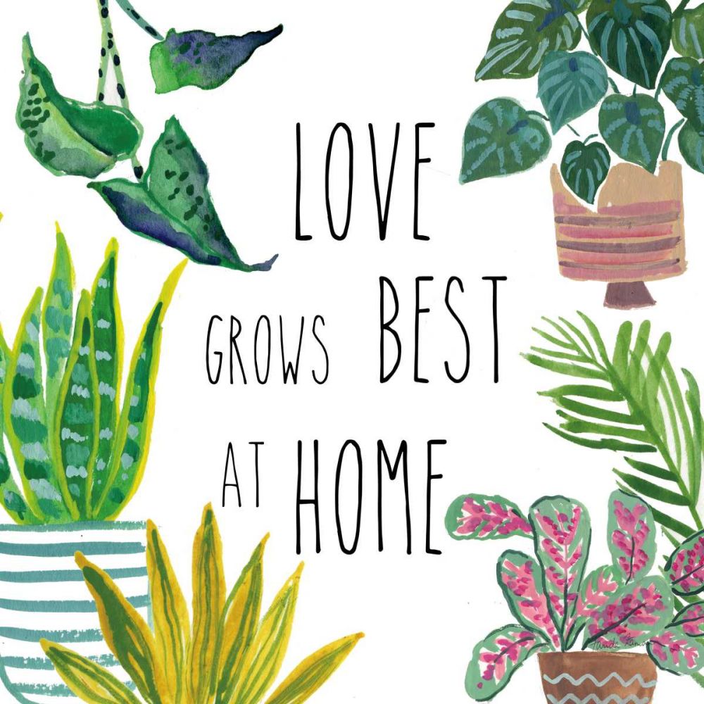 Plant Home III art print by Farida Zaman for $57.95 CAD