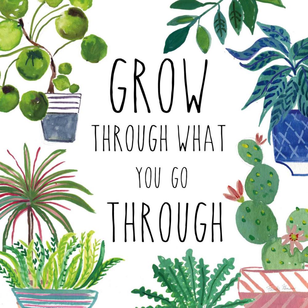 Plant Home IV art print by Farida Zaman for $57.95 CAD