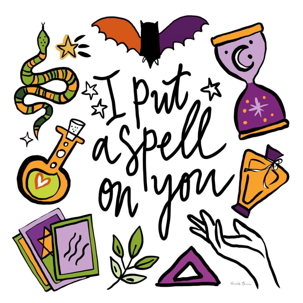 Spell Bound II art print by Farida Zaman for $57.95 CAD