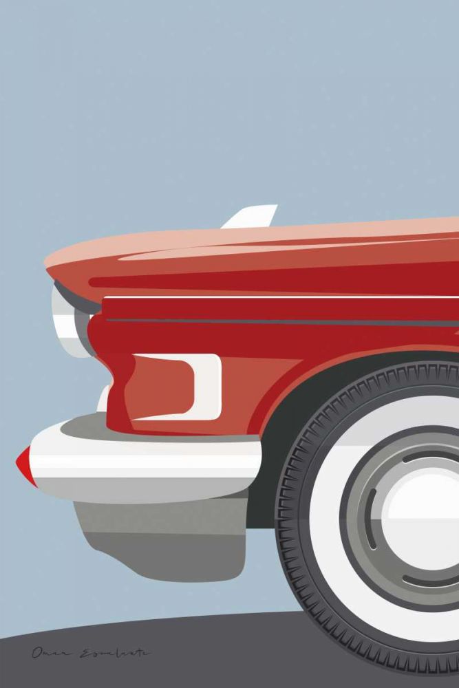 American Vintage Car III art print by Omar Escalante for $57.95 CAD