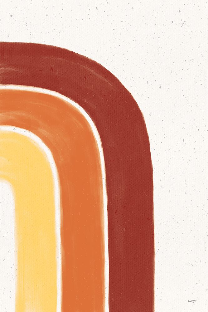 Fall Rainbow I art print by Leah York for $57.95 CAD