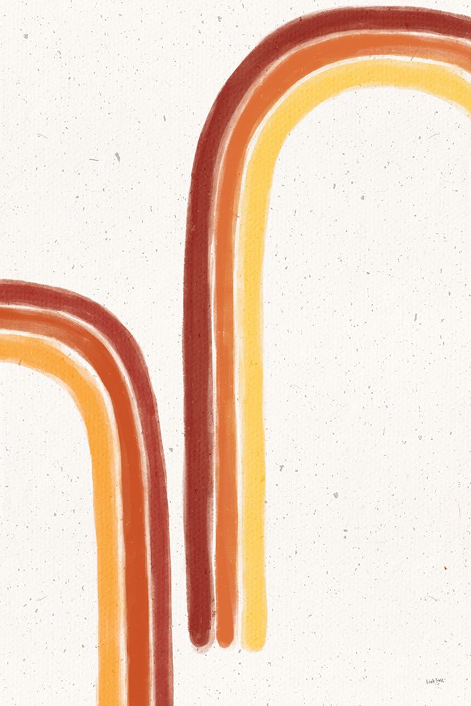 Fall Rainbow II art print by Leah York for $57.95 CAD
