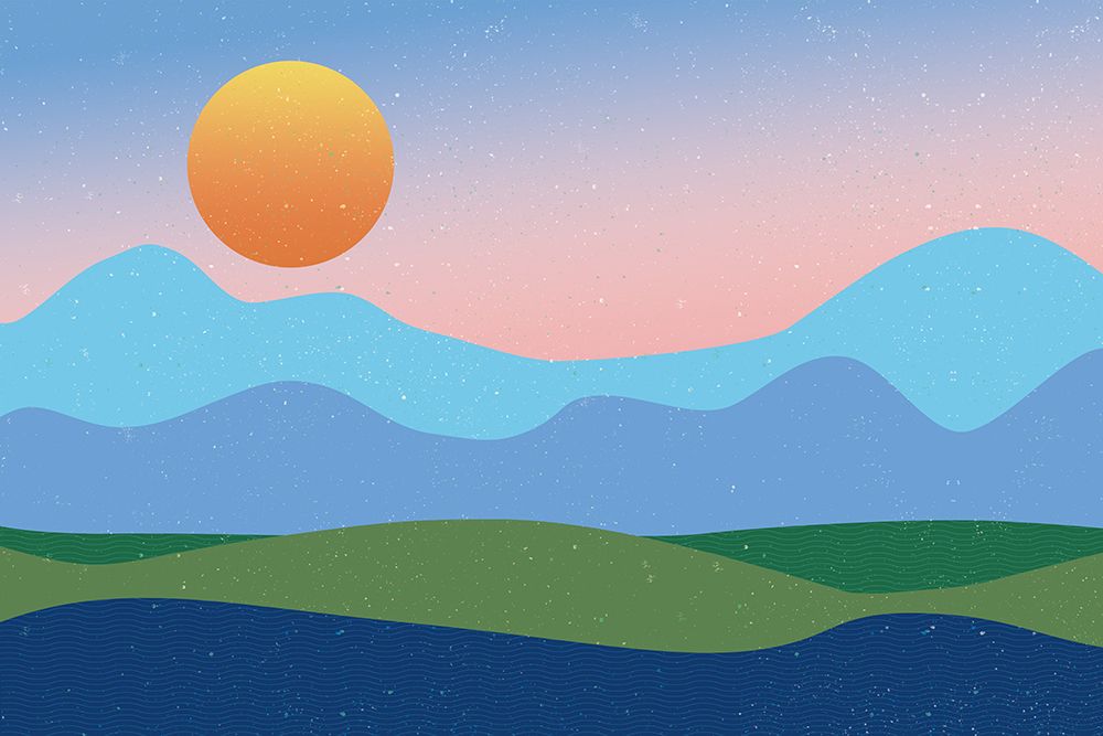 Mountaintop No Words art print by Wild Apple Portfolio for $57.95 CAD