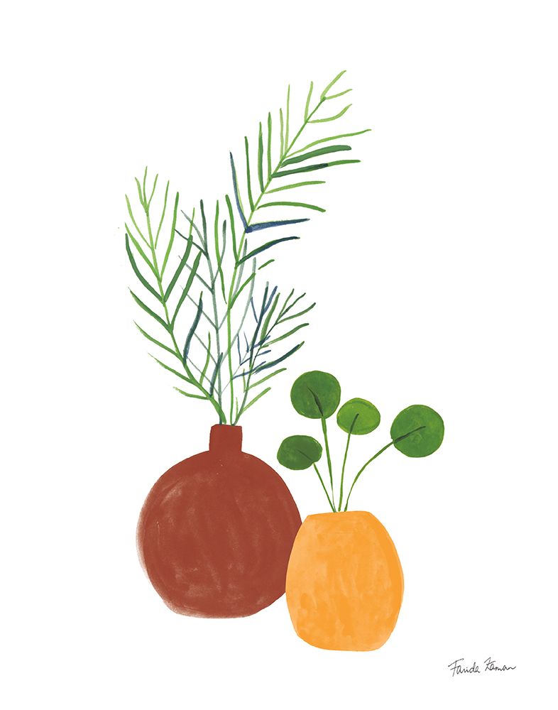 Potted I Fall art print by Farida Zaman for $57.95 CAD