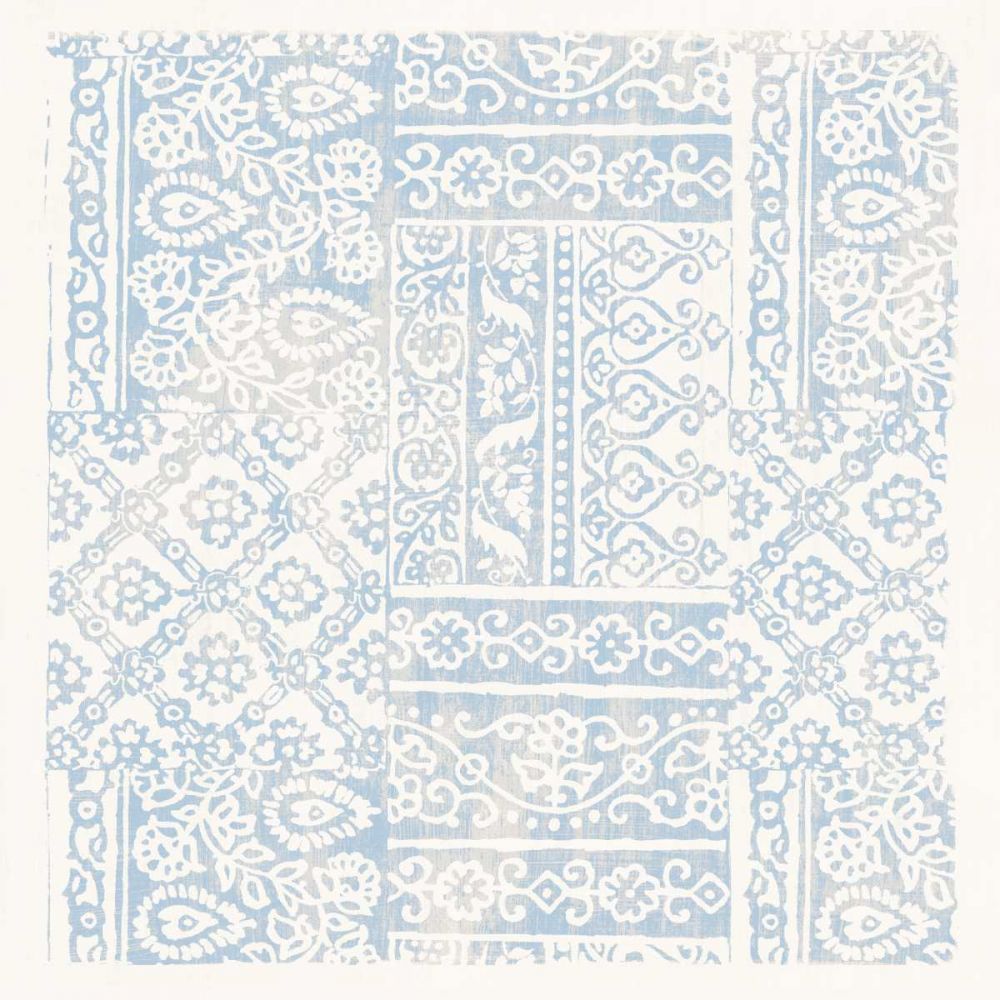 Garden Gate Light Blue art print by Wild Apple Portfolio for $57.95 CAD