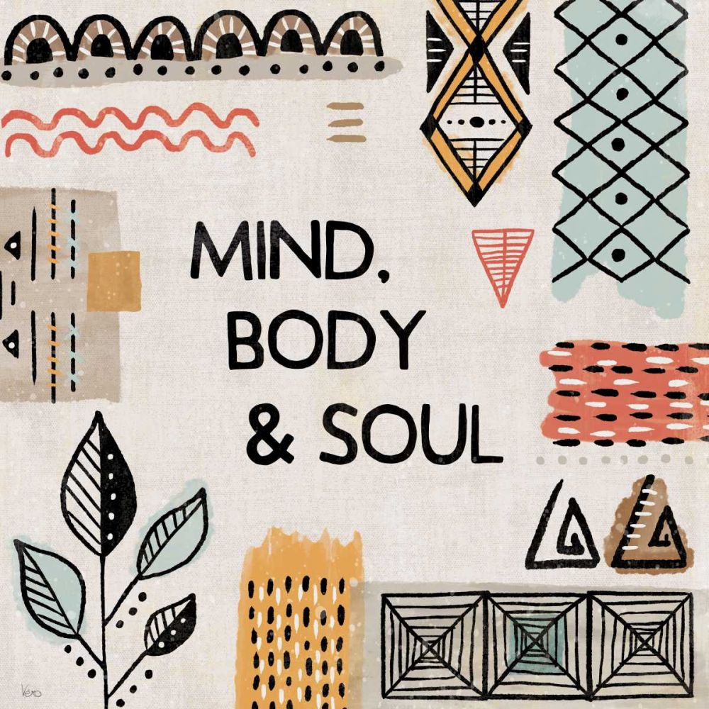 Tribal Tones VI art print by Veronique Charron for $57.95 CAD