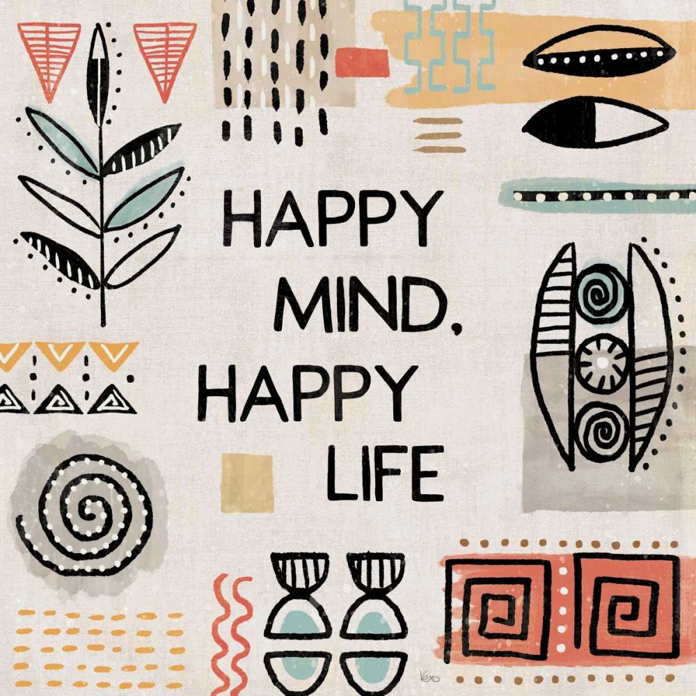Tribal Tones VII art print by Veronique Charron for $57.95 CAD