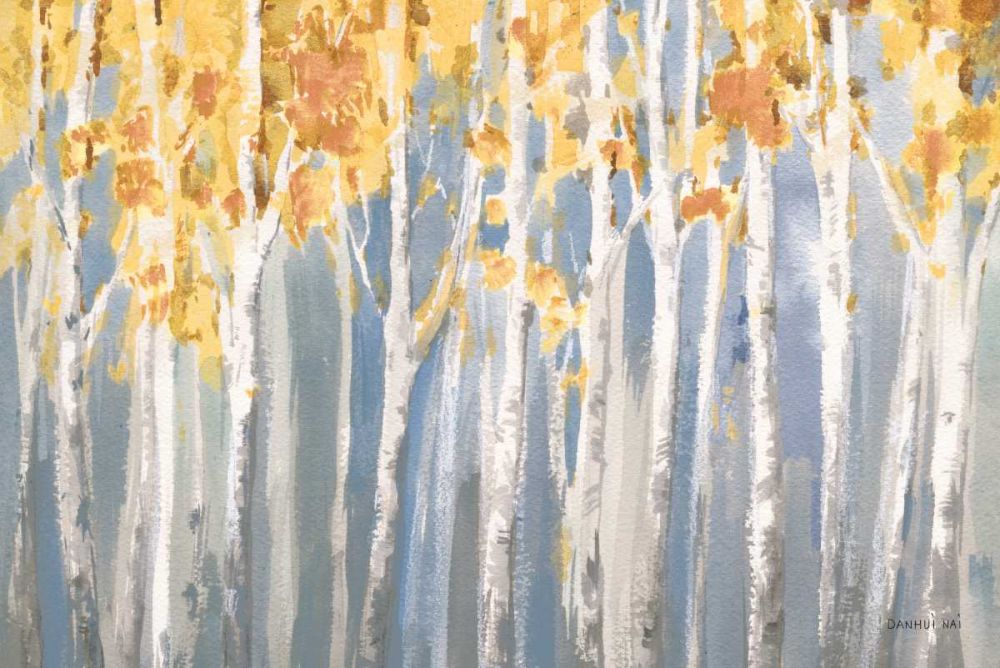 Golden Birches Spice art print by Danhui Nai for $57.95 CAD