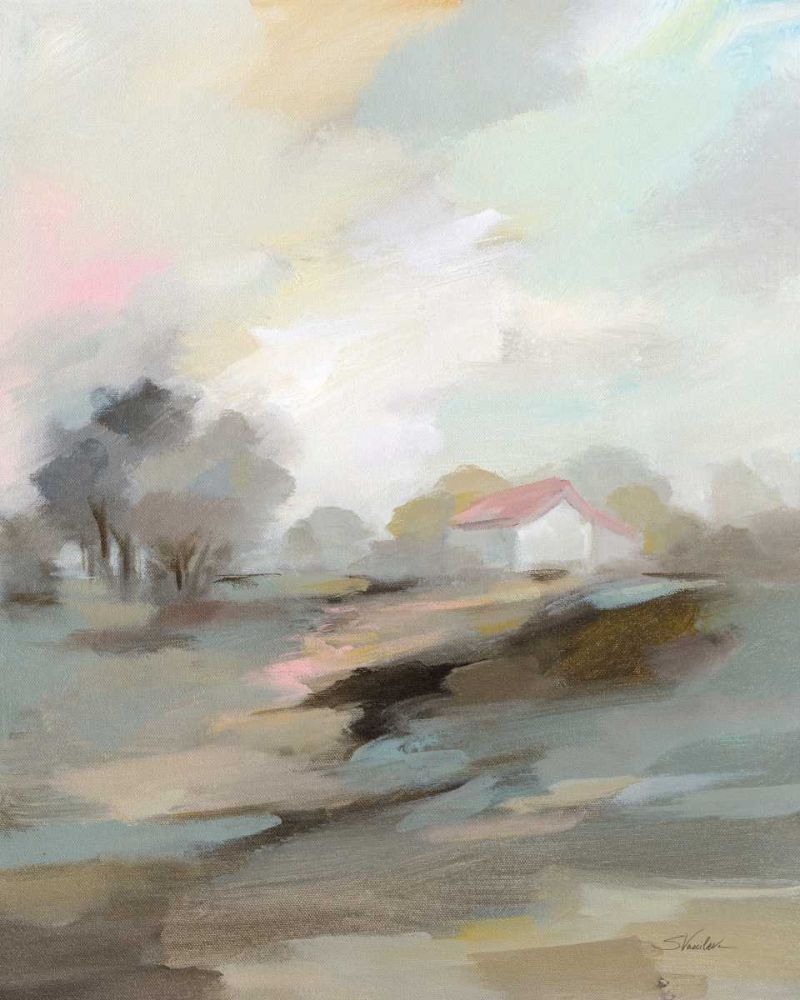 Farm in April art print by Silvia Vassileva for $57.95 CAD