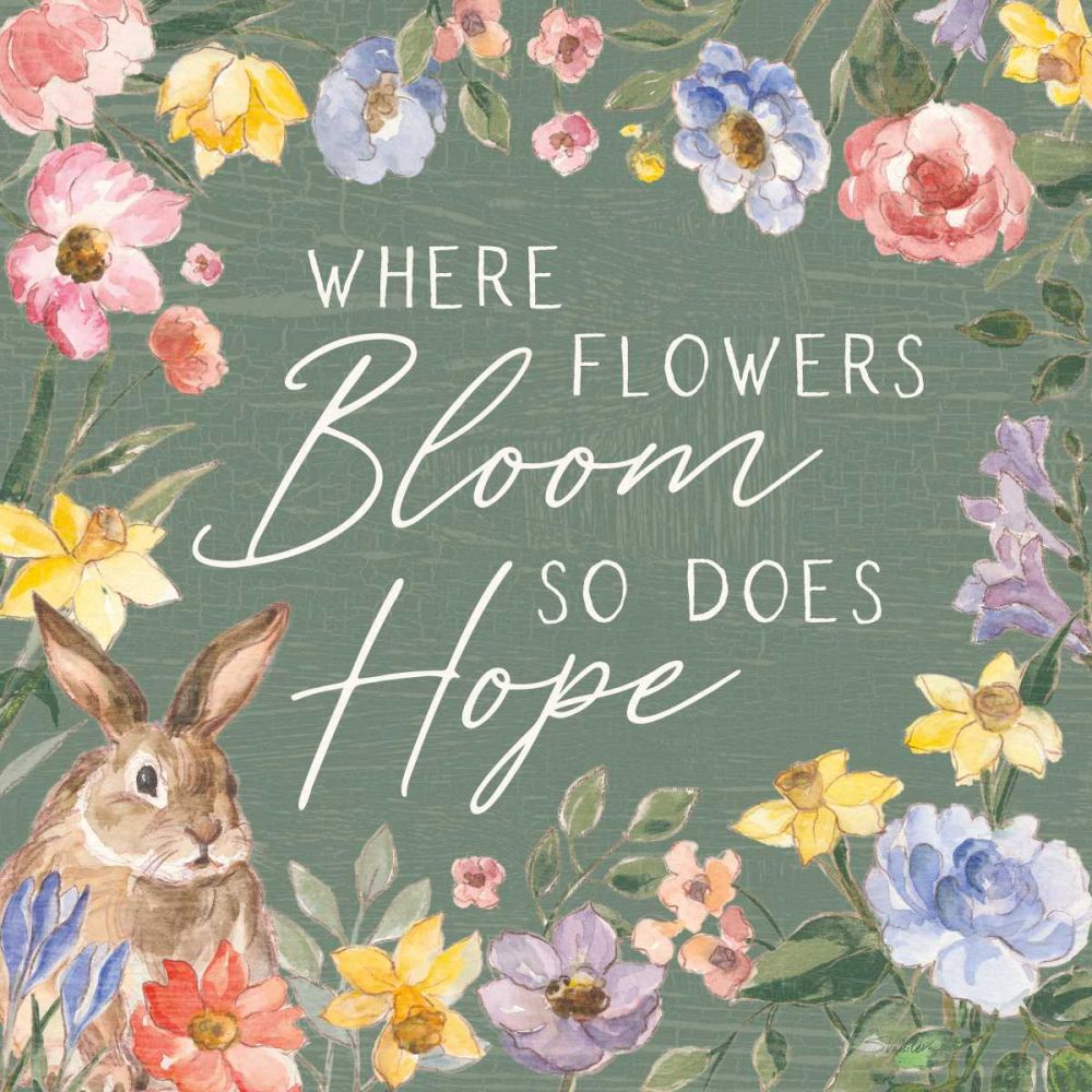 Happy Easter III Sage art print by Silvia Vassileva for $57.95 CAD