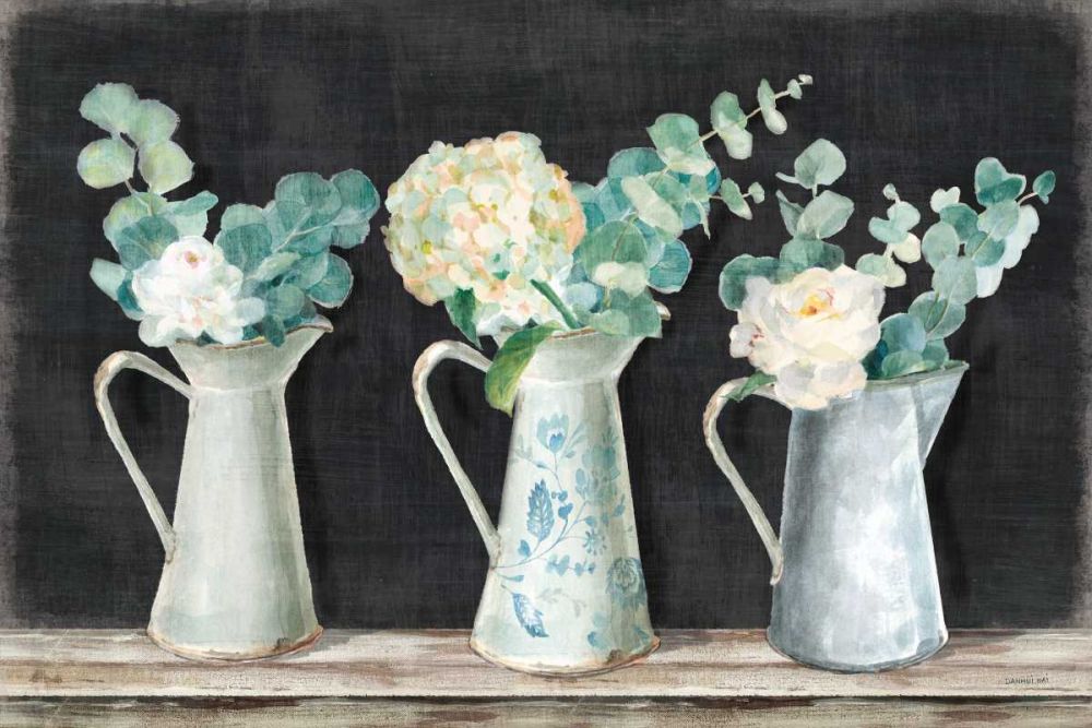 Farmhouse Bouquets art print by Danhui Nai for $57.95 CAD