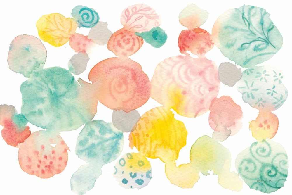 Color Dots art print by Danhui Nai for $57.95 CAD