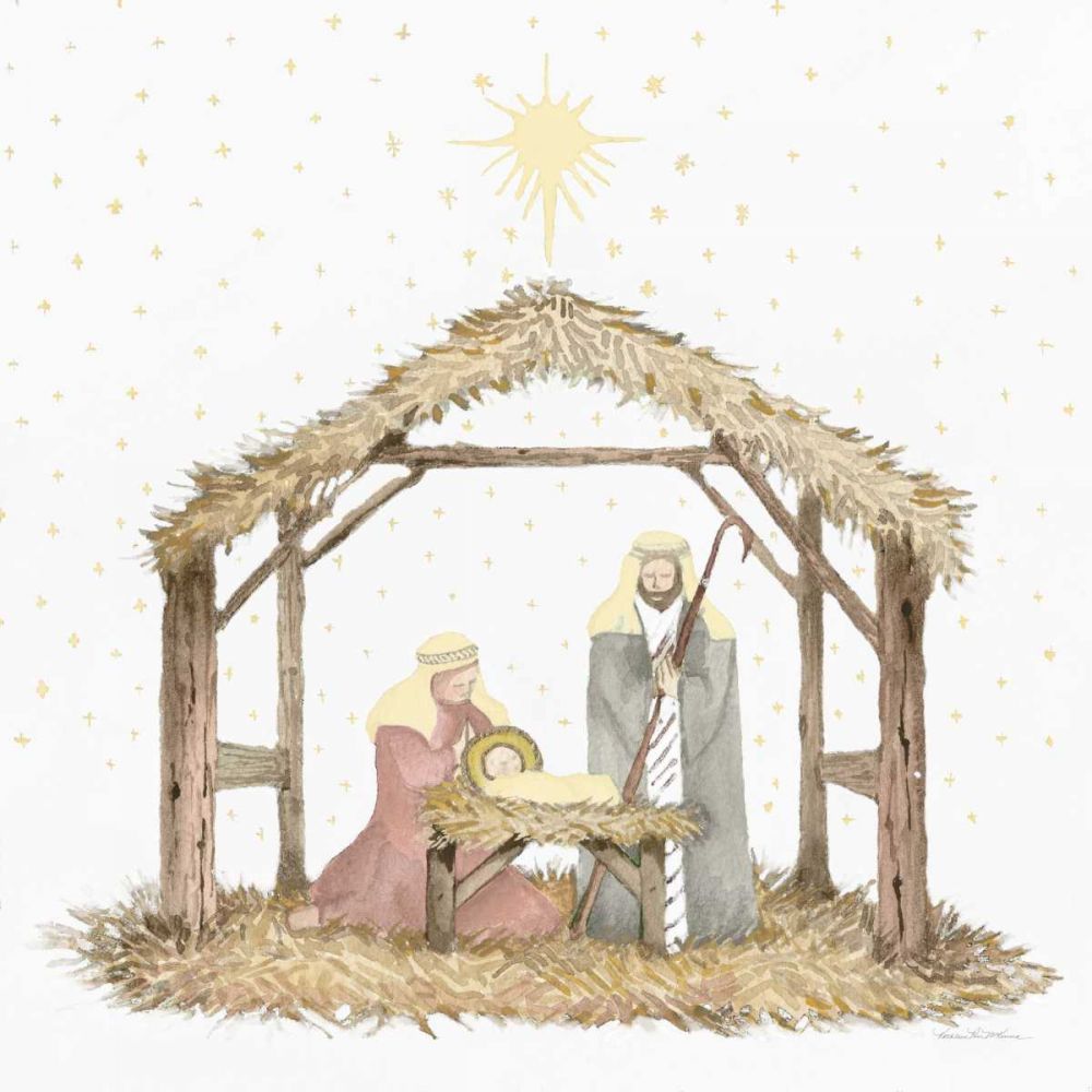 Christmas in Bethlehem III Light art print by Kathleen Parr McKenna for $57.95 CAD