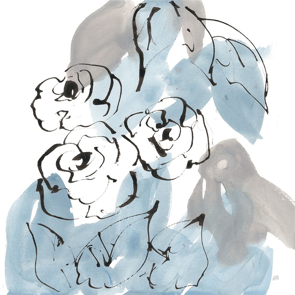 Blue Neutrals II art print by Chris Paschke for $57.95 CAD
