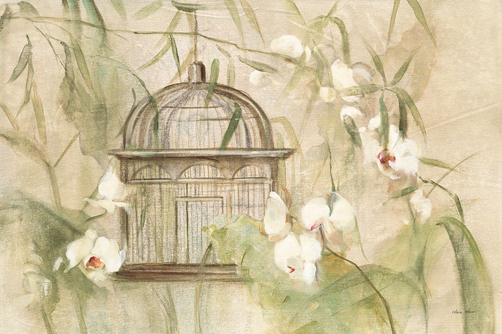 Birdcage Bamboo art print by Cheri Blum for $57.95 CAD