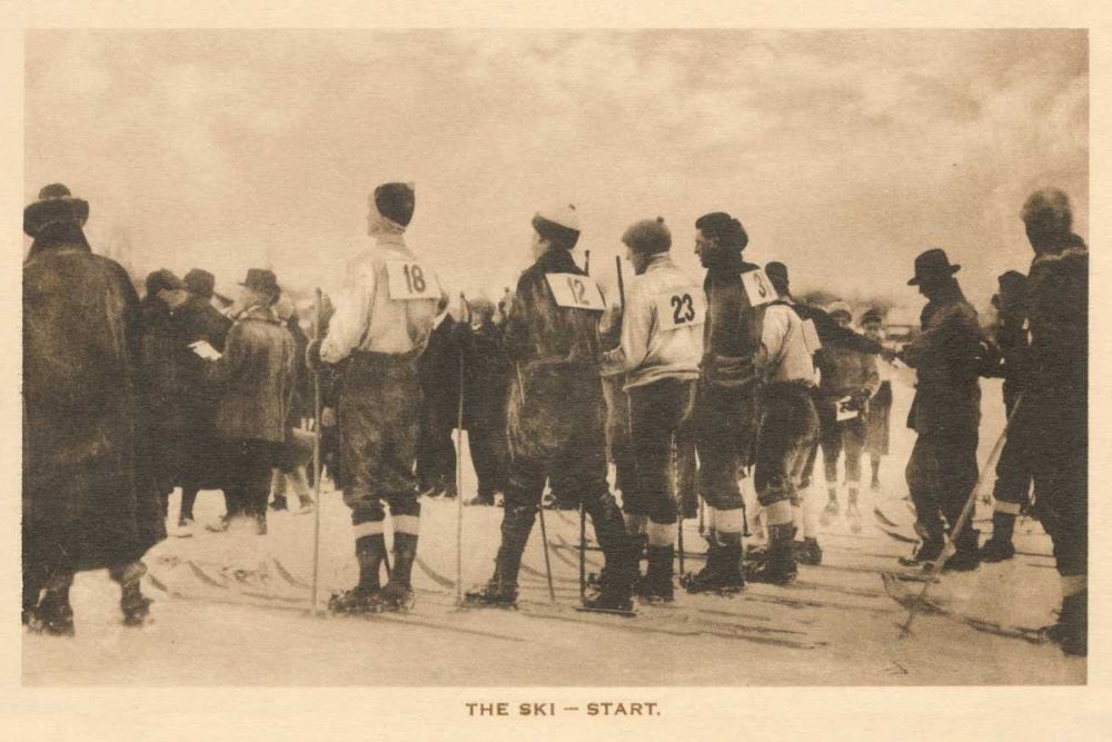 The Ski Start art print by Wild Apple Portfolio for $57.95 CAD
