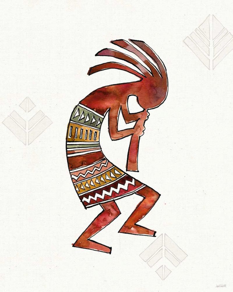 Southwest Flair II art print by Anne Tavoletti for $57.95 CAD