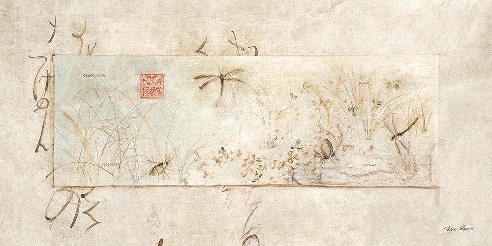 Asian Dragonflies art print by Cheri Blum for $57.95 CAD