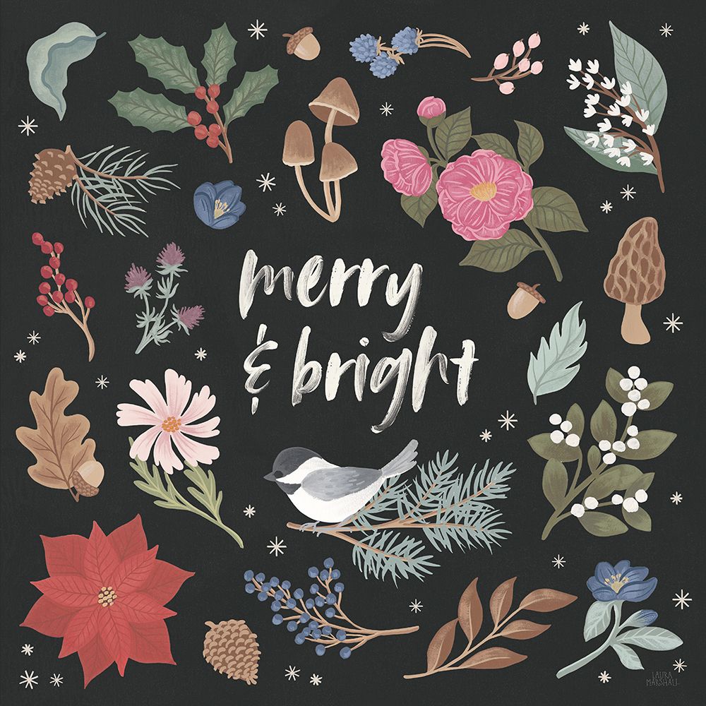 Winter Spirit III Dark art print by Laura Marshall for $57.95 CAD