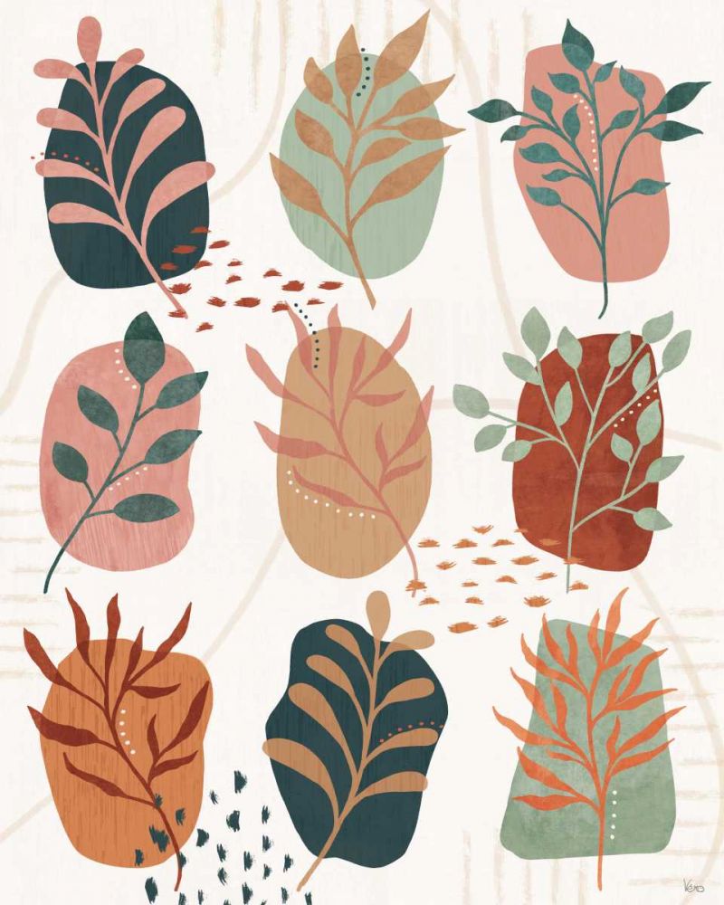 Abstract Blossom IX art print by Veronique Charron for $57.95 CAD