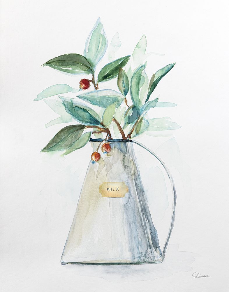 Market Greenery art print by Sue Schlabach for $57.95 CAD