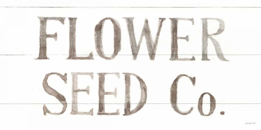 Homegrown Summer Sign III art print by Danhui Nai for $57.95 CAD