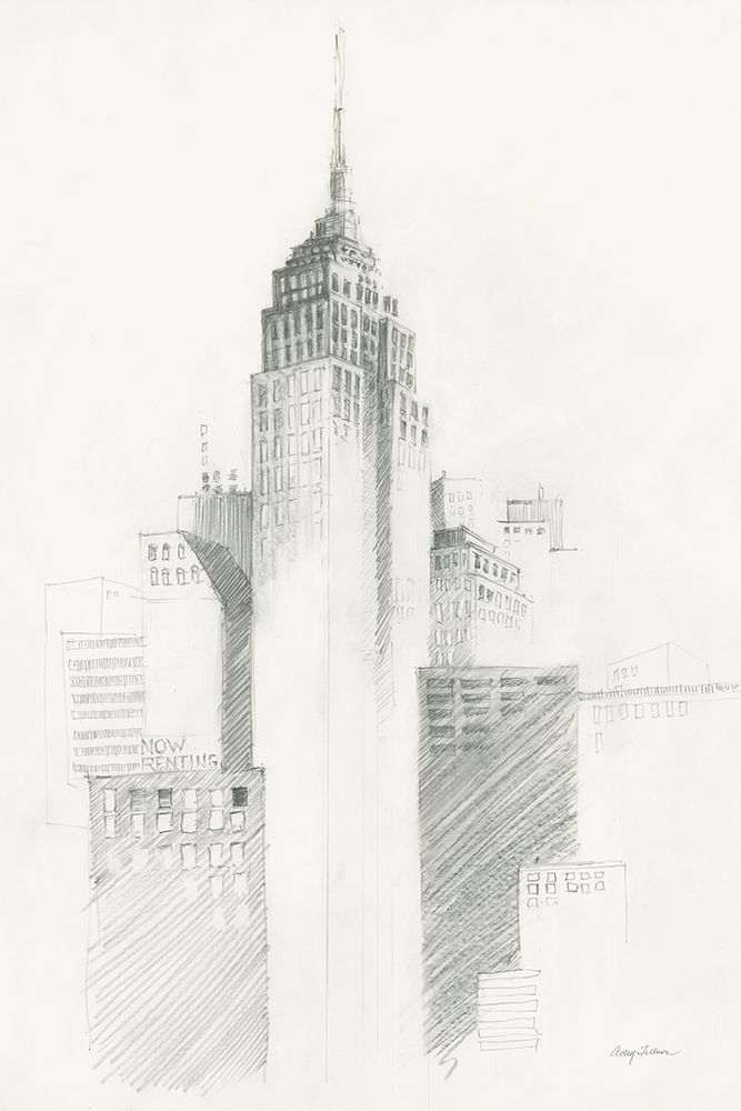 City Sketch I art print by Avery Tillmon for $57.95 CAD