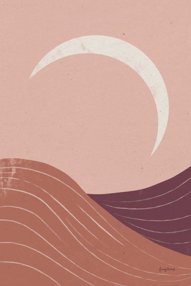 Eventide Desert Sunrise II art print by Becky Thorns for $57.95 CAD