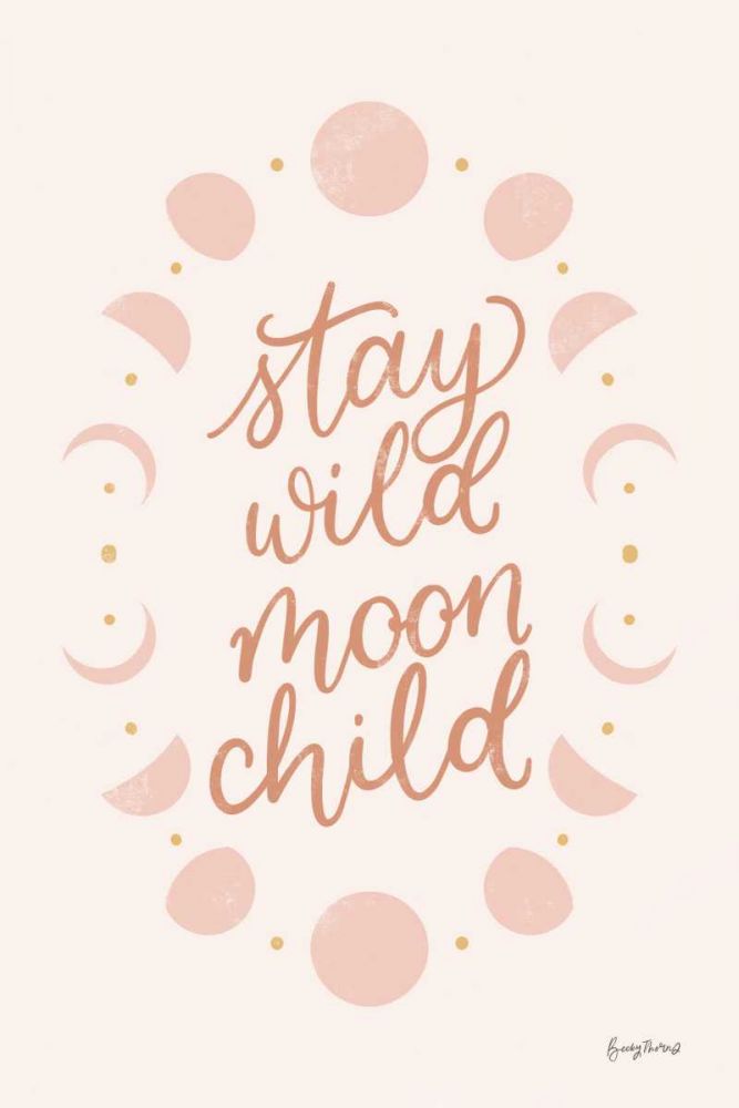 Pink Celestial Boho II art print by Becky Thorns for $57.95 CAD